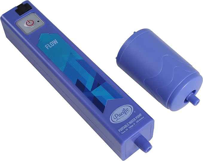 Pacific Bay Portable Automatic Pump/Water Filtration System - for Camping or Wilderness Survival - Emergency Drinking Water Survival - Indoor/Outdoor Water Filter - Must Have Hiking Supplies