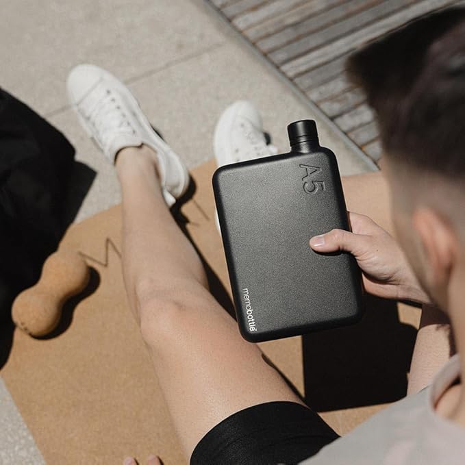 memobottle A5 Stainless Steel BLACK