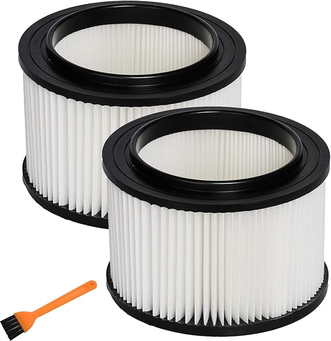 17810 Filter Compatible with Craftsman 4 Gallon Vacuum Filter,9-17810 Wet Dry Vacuum Filter Compatible with Craftsman 4 Gallon Replacement Filter (2 pack) - AquaVibe