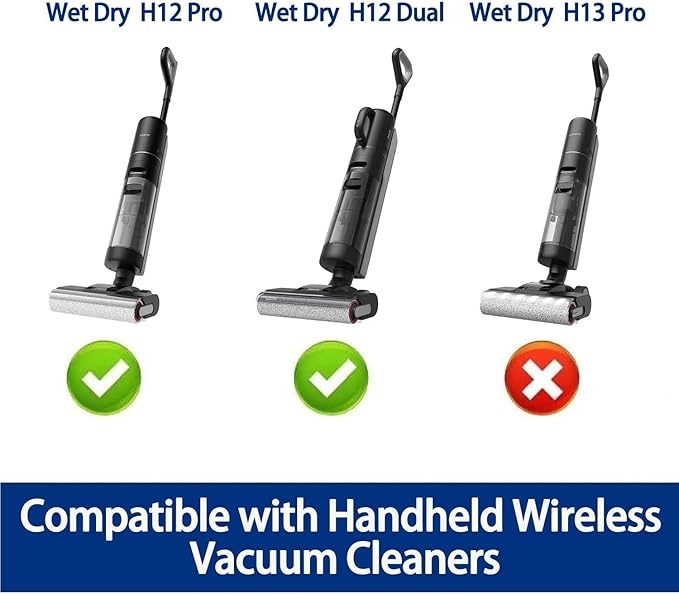 Clean/Dirty Water Tank Compatible with Dreame H12 Dual ，H12 Pro Wet/Dry Vacuum Cleaner Parts Replacement，Clean Water Tank Parts (1pcs Clean Water Tank)