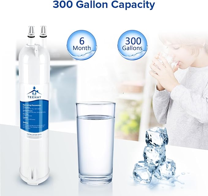9083 Water Filter Replacement, Compatible T1RFKB1, T1RFKB2, T1KB1, Kenmore 9083, 469083, 9030, 469030, 9020, 9020B, Kenmore KSRW25CRSS, KSCK23FVBL (3 Pack) - AquaVibe