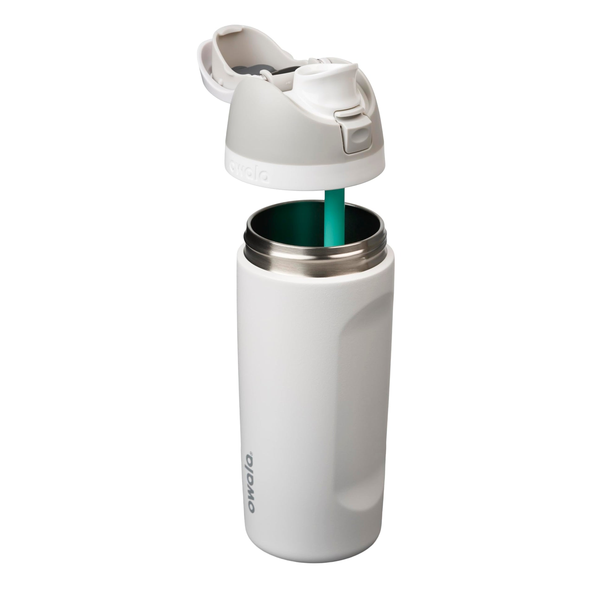 FreeSip Kids Stainless Steel Water Bottle 16 oz Shy Marshmallow