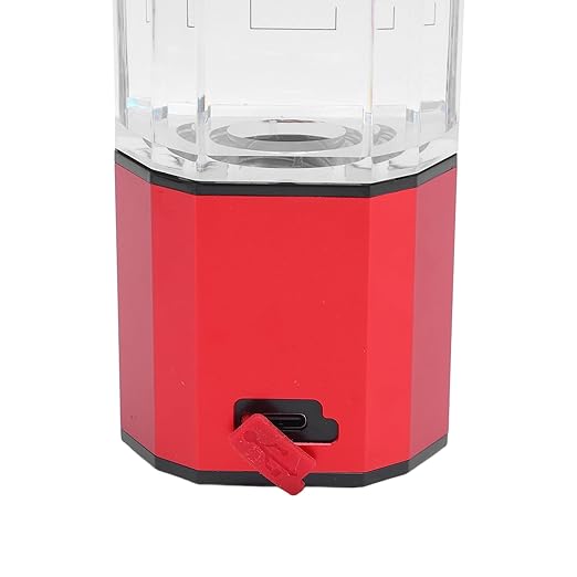 New Hydrogen Water Bottle, 300ml PCTG Type C 5V Hydrogen Rich Water Generator Cup for Home Office Outdoor Sports (Red)