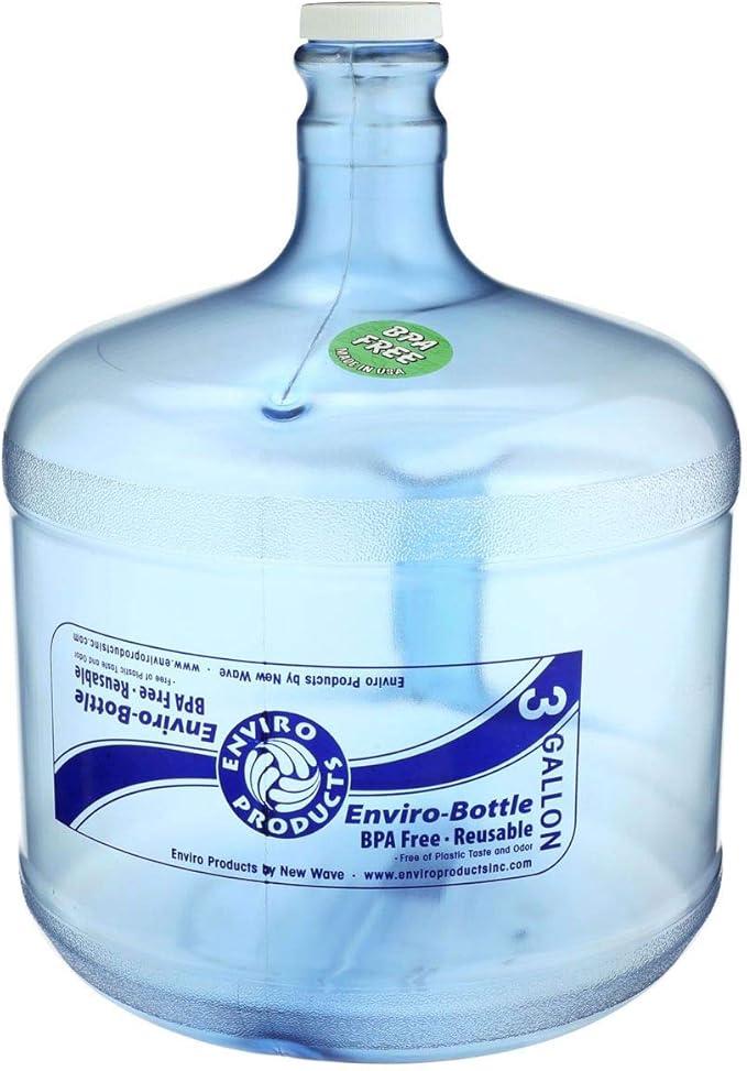 New Wave Enviro Products BPA Free Tritan Bottle, Lighweight & Durable Design, 3 Gallon Capacity