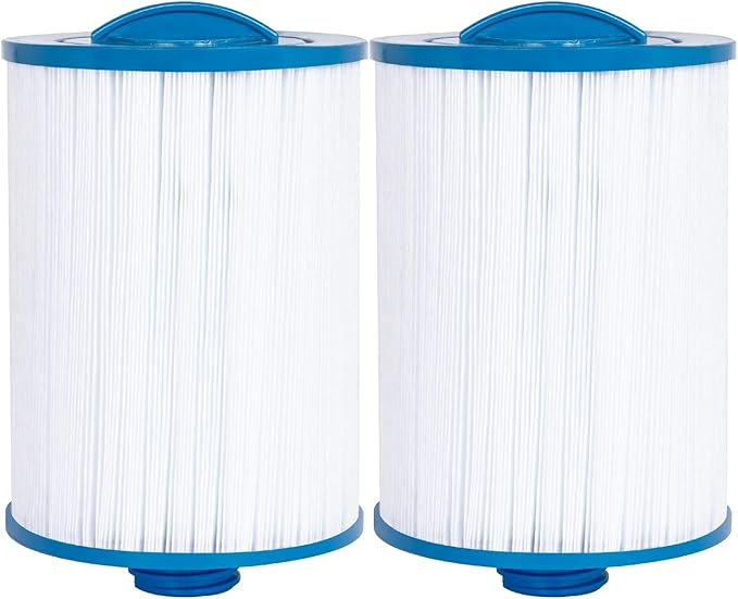 Future Way Hot Tub Filter Replacement for Pleatco PWW50P3(1 1/2" Coarse Thread), Unicel 6CH-940, Filbur FC-0359, Waterways 817-0050, Viking Spa Filter, Screw in SAE Thread Filter, 45 Sq.Ft, 2 Pack - AquaVibe