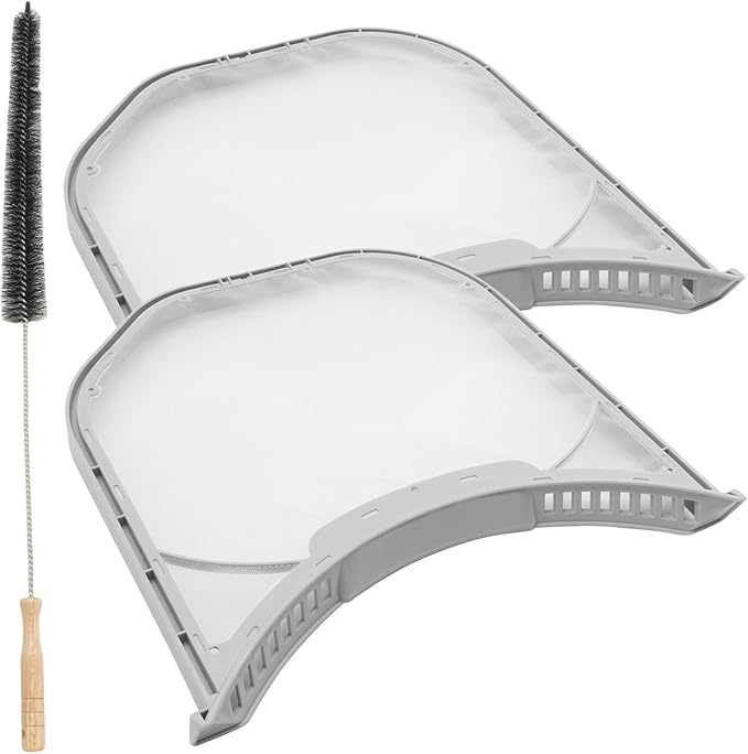 2Pcs ADQ56656401 Dryer Lint Filter, Replacement for LG DLE3600V/00 DLEX3360V Replacement for Kenmore 79680512900 79680518900, Replaces AP4457244 1462822 AH3531962 - AquaVibe