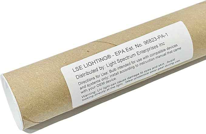 LSE Lighting A20402 UV Lamp Compatible with Viper 400W System | High-Output 254nm Ultraviolet UV-C Replacement Bulb | Designed in USA