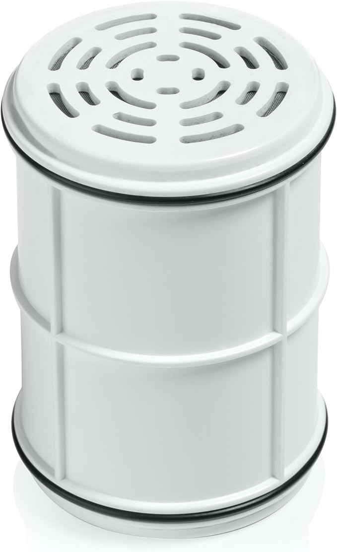 Aqua Elegante 16-Stage Shower Filter - Universal Showerhead Water Filters To Remove Chlorine + Hard Minerals - Bath Purifier And Best Softener System With Activated Charcoal - Replacement Cartridge