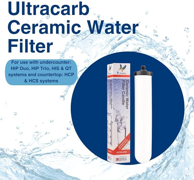 DOULTON-w9123053 10-Inch UltraCarb Ceramic Filter Candle