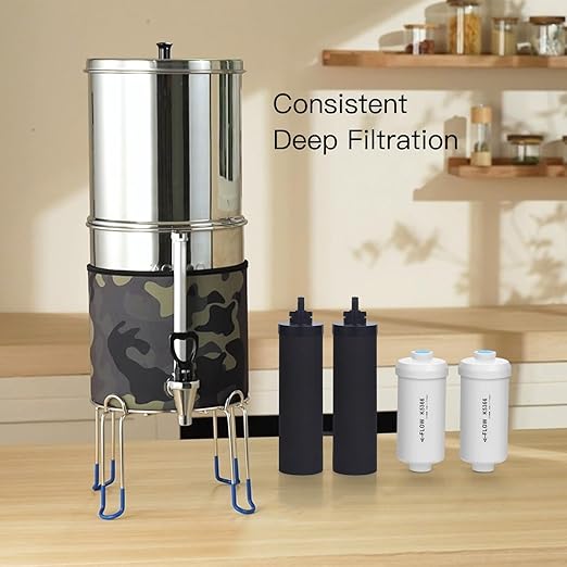 Fluoride Filters, Replacement for Berkey® PF-2® Fluoride Filters, Berkey® Gravity Filtration System and King Tank Series (Pack of 2)