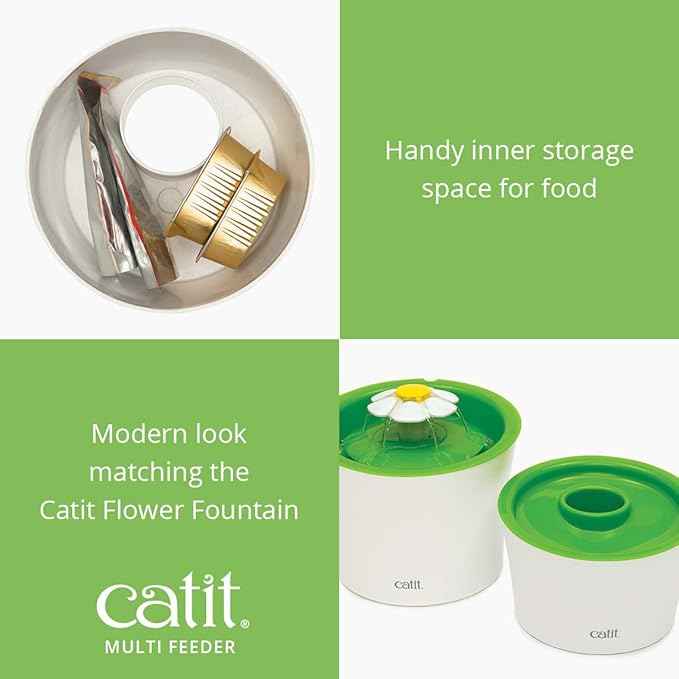 Catit Senses 2.0 Multi Feeder, Interactive Cat Toys (Pack of 2)