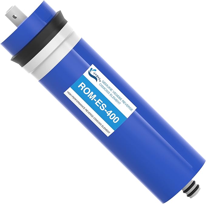 400 GPD RO Membrane Filter 12"x3" Reverse Osmosis Membrane Element Replacement Fits Under Sink RO Drinking Water Filter Filtration Purifier System, 1 Pack