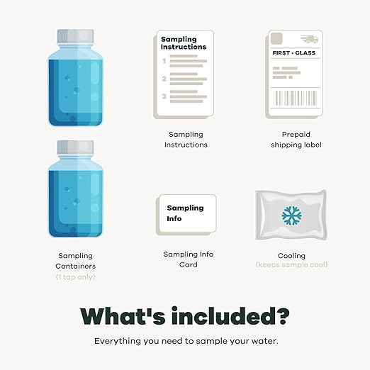 Professional PFAS Test for Drinking Water | Certified Tap Score Home Kit | Mail-in Lab Analysis | Easy Sampling, Shipping Included | EPA Testing Method