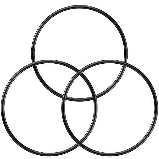 O-Ring for APEC, 3 Pack Water Filter Replacement for ROES-50 3.5