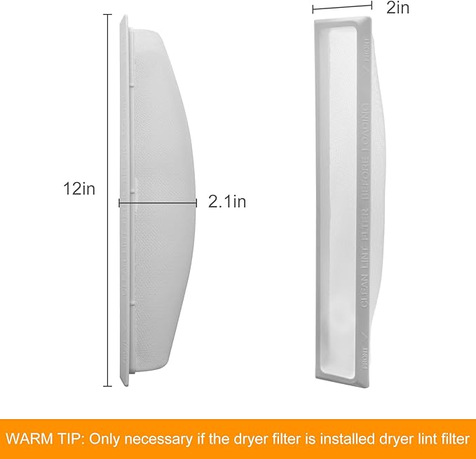 Dryer Lint Filter Case Screen Replacement Parts Fit for frigidaire, ken-more - Repalce 5304516871, 131359600 131359602, 131152700, 131359601, 131359602, 131359603, 5304516872, etc