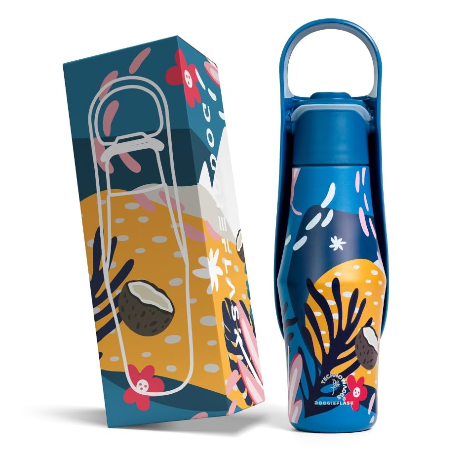 DOGGIEFLASK Dog Water Bottle