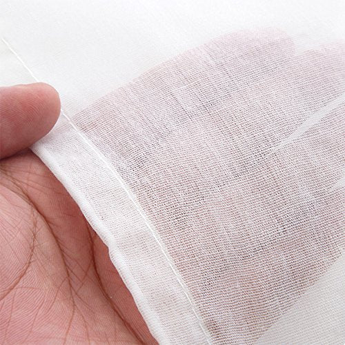 Soup Bag Cotton Mesh Bag for Large Size 10" x 12" (4 Count)
