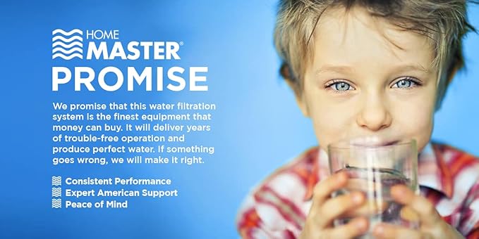 Home Master TMULTRA-ERP-L Ultra RO System Loaded; City & Well Water, Fast 4.5 sec Fill Rate, 6-stages, UV Sterilizer, 1:1 Waste Ratio, High hardness Membrane 18gpg, Lux Nickel RO Faucet, fridge kit