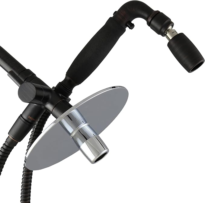High Sierra® Lead-Free Metal 3-way Combo Shower Kit. Built in Diverter Valve Effortlessly Diverts Flow from the Fixed Shower Head to the Handheld and back - Ultra Low Flow 1.25 GPM-Oil Rubbed Bronze