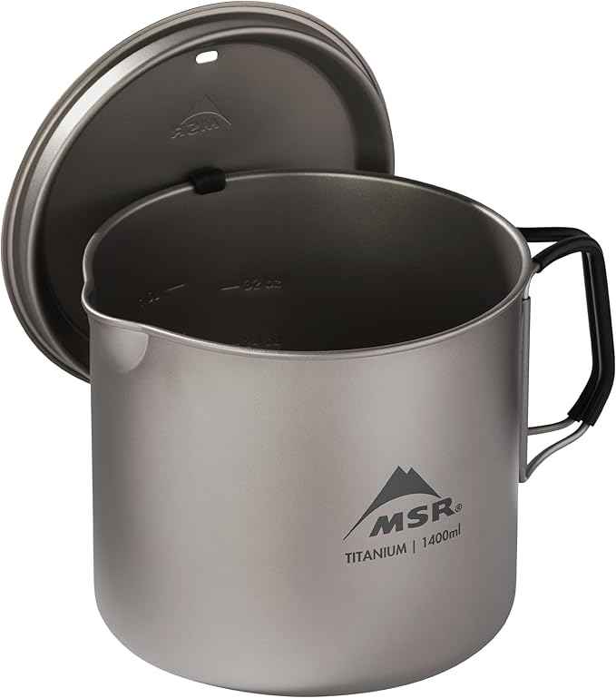 MSR Titan Ultralight Titanium Camping Kettle