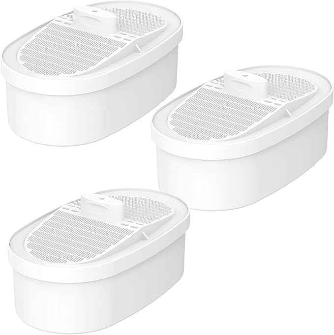 Water Filter Replacement for All Water-drop Pitcher Filtration System, Fit for Water-drop, WD-PF-01A Plus, Reduces PFAS, PFOA/PFOS, Chlorine, 3 Months or 250 Gallons (Pack of 3)