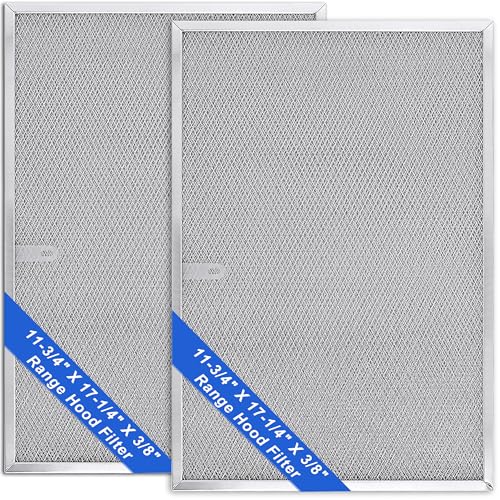 BPS1FA36 Range Hood Filter 2 Pack Compatible with Broan NuTone 99010300E (2 Count)