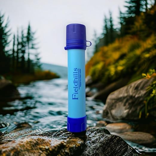 Ultimate Outdoor Water Filter Straw - Portable Emergency Survival Gear for Camping, Hunting, Hiking, Travel and Water Purification Preparedness Personal Filtration Gear (3)