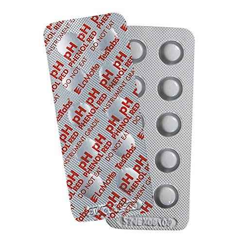 LaMotte 3880A Instrument Grade TesTabs for ColorQ, pH, 100 ct.