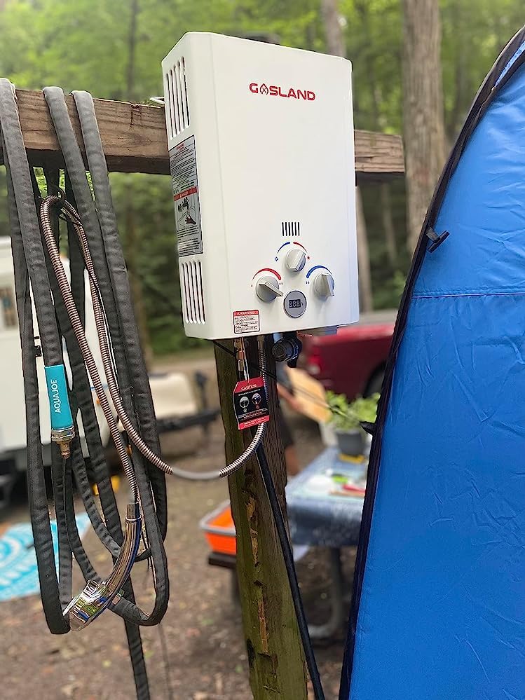 BE264 Propane Water Heater Outdoor
