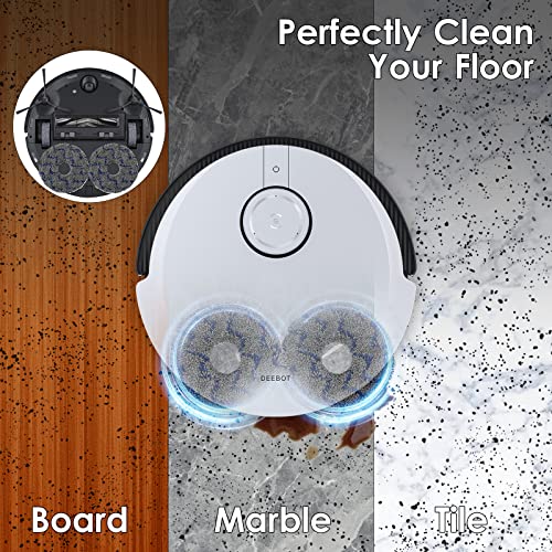 10 Pack) T30S Mop Pads for ECOVACS DEEBOT T30S/ T30S Combo/ T30 Omni/ X5 Pro Omni/ N30 Omni/ T30S AI/ T50 Pro Omni/ T50 Pro Max/ X2 Omni/ X1 PRO Omni/ T10 Omni/ T10 Turbo/Yeedi M12 Pro+ Mop Pad (10 Count)
