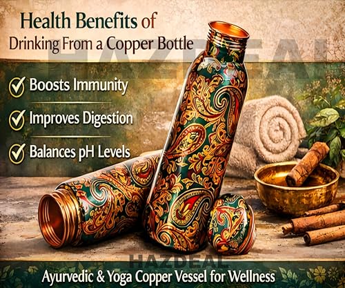 Copper Water Bottle 1 Liter