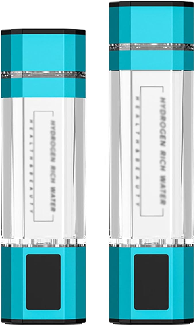 2-in-1 Hydrogen Water Bottle Generator, 4000-5000PPB Portable Hydrogen Water Ionizer Machine, with New PEM and SPE Technology, Balanced pH Hydrogen Water Cup
