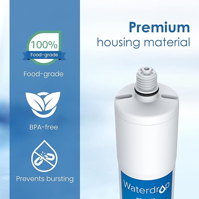 Waterdrop AP431 Replacement Cartridge for Aqua-Pure AP431 Hot Water Scale Inhibitor for AP430SS, Prevent Scale Accumulation and Protect Water Heaters, Pack of 1