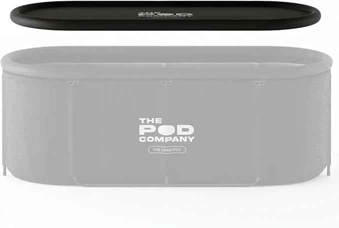 Insulated Lid for Long Pod – Thermal Cover for Cold Plunge – Retains Temperature, Protects Water Quality & Reduces Ice Usage – The Pod Company