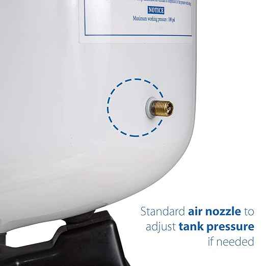 iSpring T32M Pressurized Water Storage Tank with Ball Valve for Reverse Osmosis RO Systems, 4 Gallon, 1/4" Tank Valve Included | iSpring F9K 1-Year Reverse Osmosis Water Filter Replacement Cartridge Pack Set for 6-Stage Alkaline Mineral RO Filtration S...