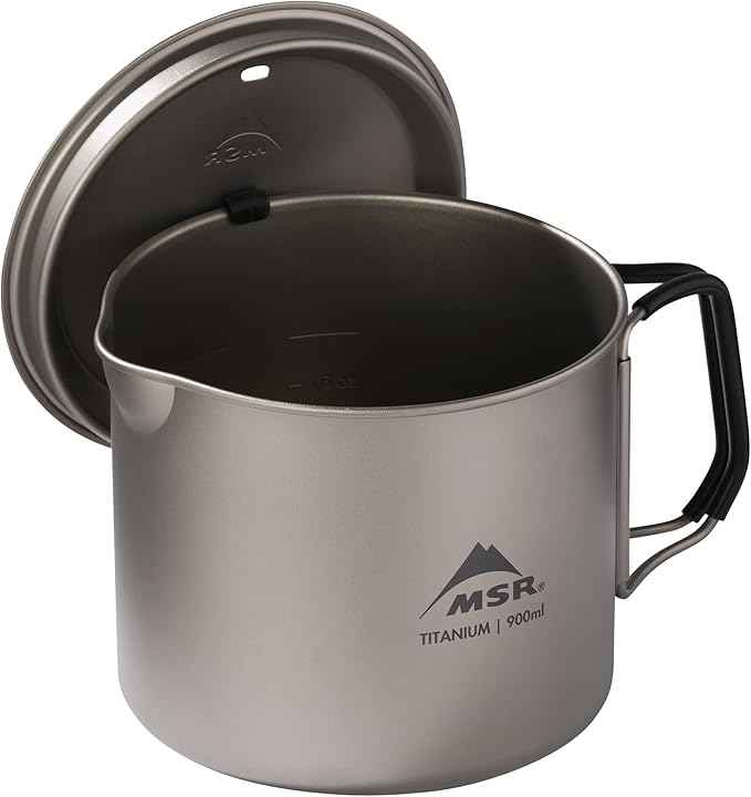 MSR Titan Ultralight Titanium Camping Kettle
