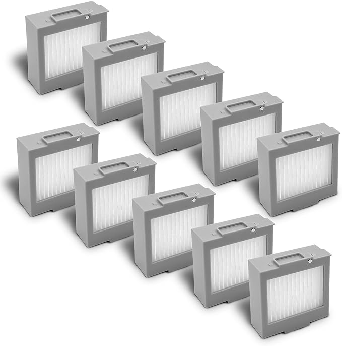 Roomba 705/504 Replacement HEPA Filter Compatible With iRobot Roomba Max 705 Vac Plus 504 Vac Robot Vacuum Cleaner Accessories Part Kit 10-Pack - AquaVibe