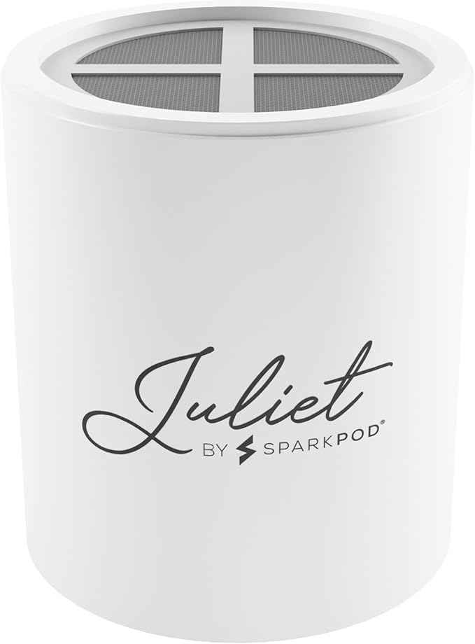 THE JULIET REPLACEMENT FILTER FOR SHOWER HEAD - Luxury High Pressure Shower Head Filter - Removes Impurities for Healthier Hair & Skin - Reduces Hair Breakage, Skin Dryness & Irritation (1 pc)