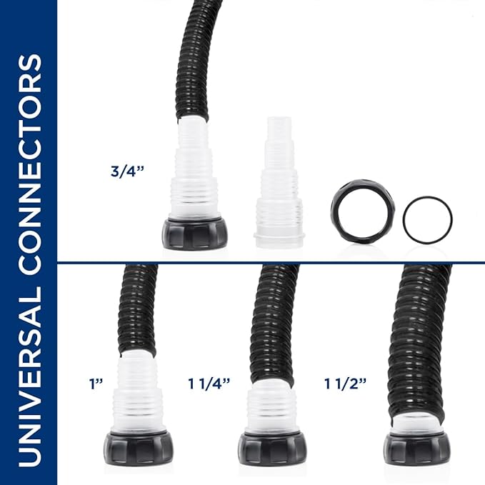 Alpine Corporation 9 Watt UV Clarifier Intended for Fountains, Waterfalls, and Water Circulation Out of Water Use, Black