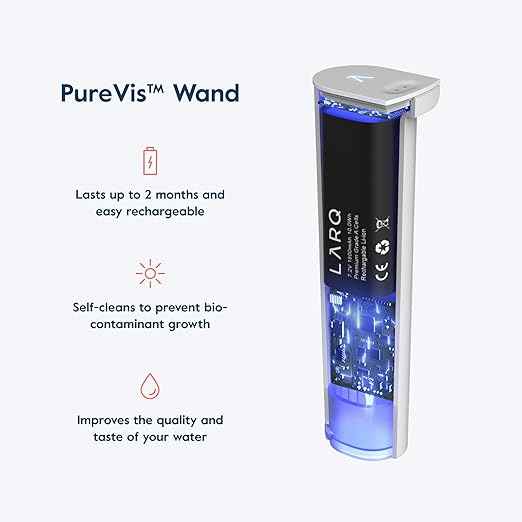 Hydrated Cheer Gift Set - LARQ Pitcher PureVis 1.9L, Self-Cleaning UV Water Filter Pitcher for Tap and Drinking Water + Swig Top 34oz, Insulated Water Bottle with Built-in Silicone Handle