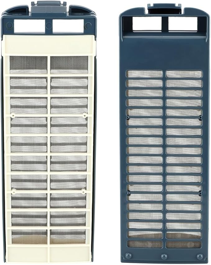 AYNEFY Washing Machine Replacement Filter Mesh,2 Pcs Washing Machine Filter Trap Laundry Machine Filter Box Drain Filter Systems for Washing Machine XQB52-28DS XQB45-L61 - AquaVibe