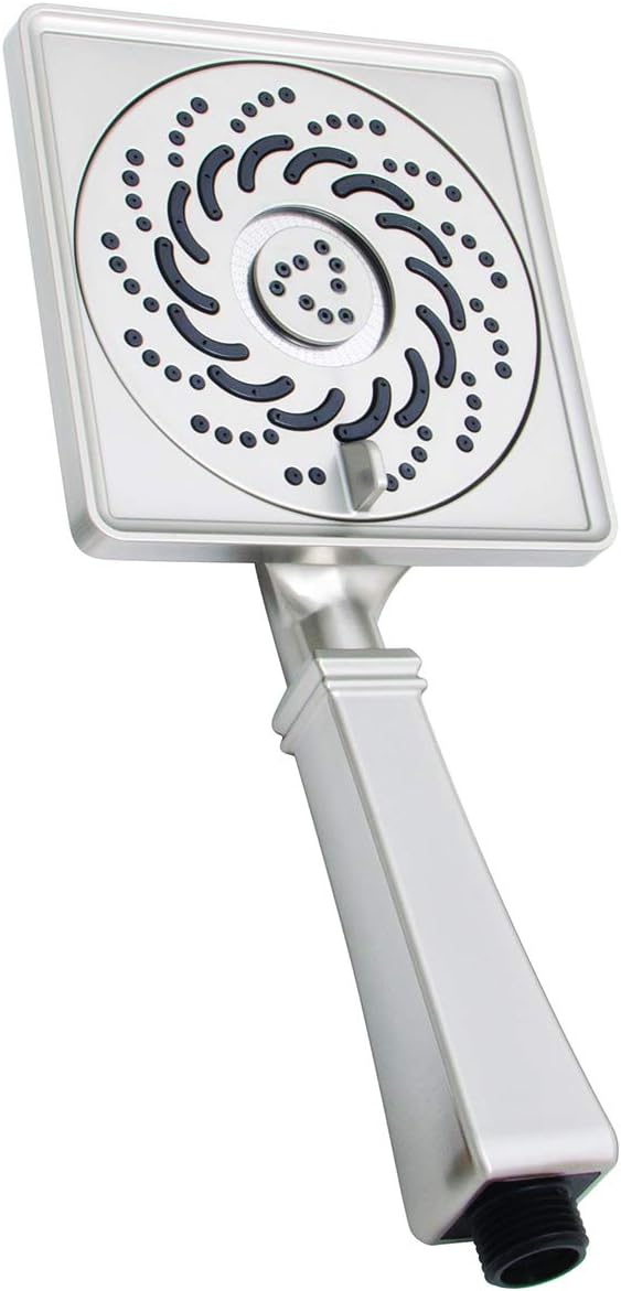 Speakman VS-5002-BN-E175 Rainier Exhilaration High Pressure Hand Held Shower Head, 1.75 GPM, Brushed Nickel