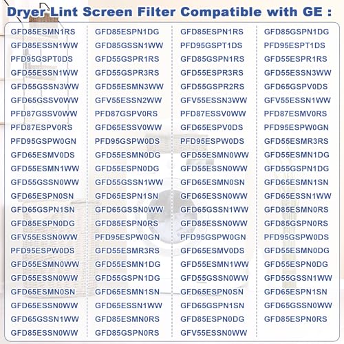 Dryer Lint Screen Filter Replacement CompatibleWith GE WE16X32537