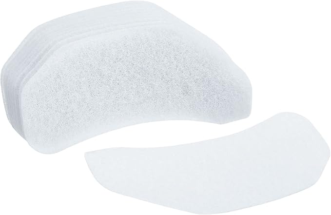 MECCANIXITY Universal Cloth Dryer Air Intake Filter, Cotton 173x76mm White for Clothes Dryer Filter Replacement Pack of 10