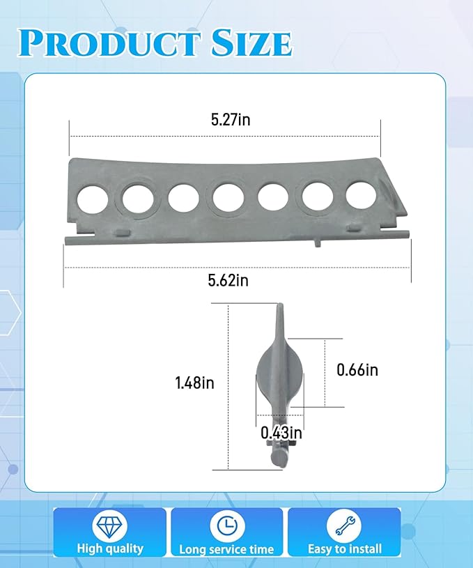 Replacement Dryer Lint Screen Door Part# W11156832(No torsion spring included) Fits For Whirlpool Maytag Dryer,BSG17BVANA0,BSG17B6ANA0,WED94HEXW1,WED95HEXL1,Replaces W10219016,WPW10219016,W10672680