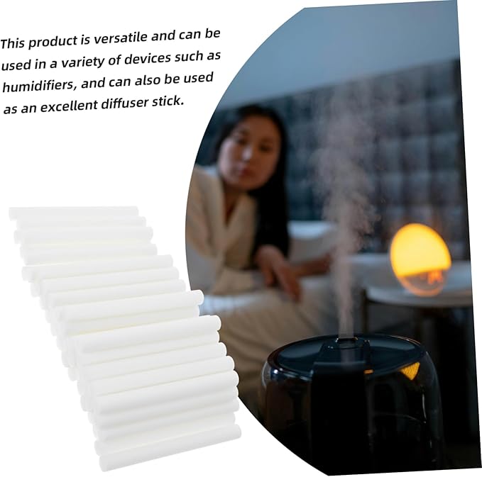 50pcs Car Humidifier Replacement Filters Absorbent Humidifier Sticks Fragrance Diffuser Wands - AquaVibe