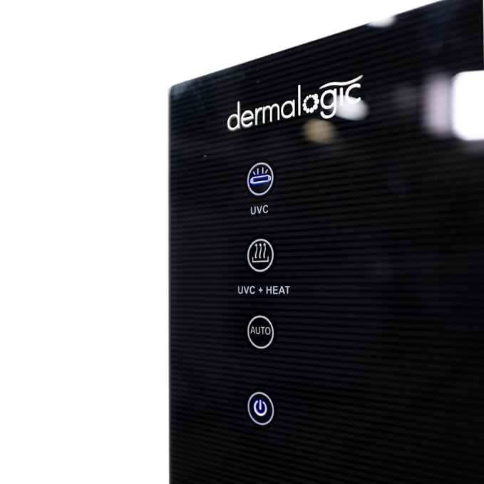DERMALOGIC Sanitizer Instrument & Towel Sterilizer UV Ozone Heating Cabinet (60L Capacity) for Massage Facial Spa Beauty Salon Nails Shop Tattoo Studio Commercial Use