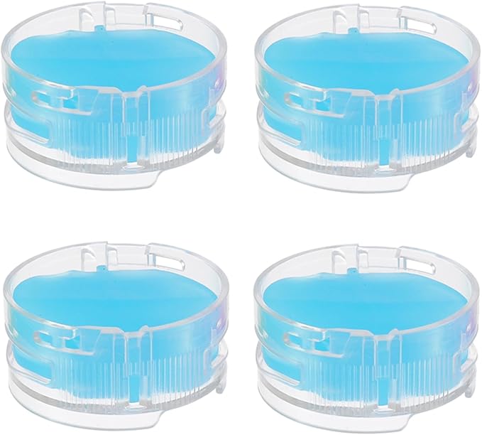 4Pack Odor Neutralizer Replacement Cartridge fit for Shark AZ3000 AZ3002 HZ3000 IZ862H IZ562H ZD550 ZU102 LA702 Odor Elimination Replacement 1541FC3000(Bluebell)