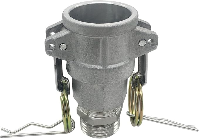 Aluminum Cam Lock Fitting Cam Groove Fitting 3/4" Coupler x GHT Male
