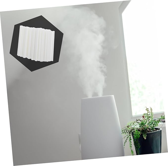 50pcs Humidifier Cotton Sticks Diffuser Replacement for Home and Car Essential Oil Compatible High Absorption Filter Cotton for Improved Air Quality - AquaVibe